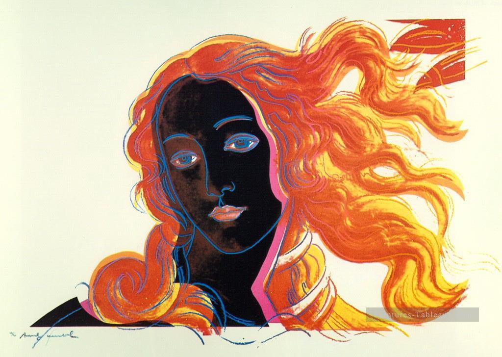 Botticelli dettaglio Andy Warhol Peintures à l'huile